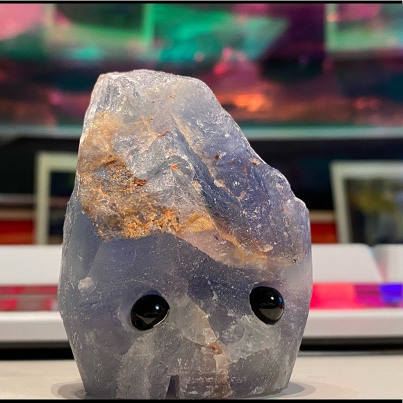 Natural rough freeform Flourite Crystal “Groot” - Picture 7 of 8